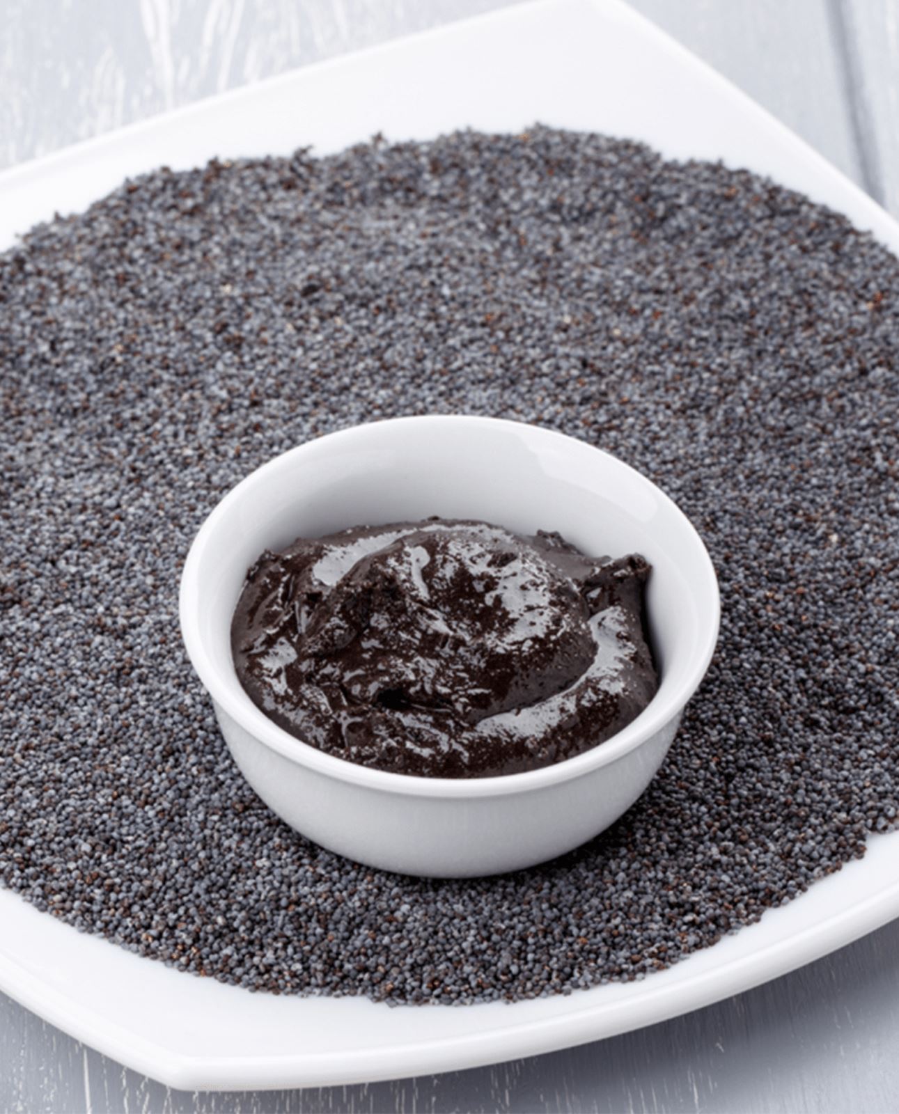 SİYAH HAŞHAŞ EZME (600GR) CAM KAVANOZ