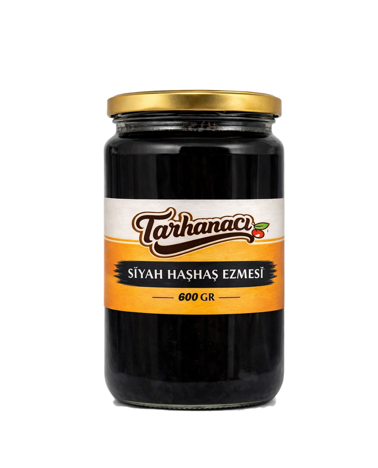 SİYAH HAŞHAŞ EZME (600GR) CAM KAVANOZ