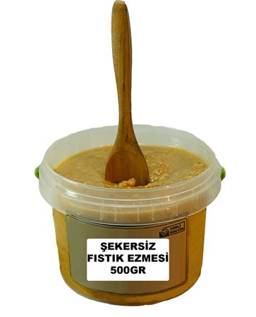 Şekersiz Fıstık Ezmesi (500gr)